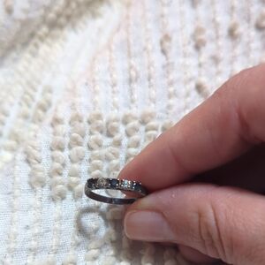 Elegant Silver Cubic Zirconia Ring